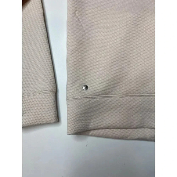 Zella Womens Size Small Light Pink Bomber Jacket Snap Button Up Flaw - Picture 9 of 10